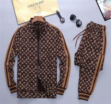 louis vuitton men suit|louis vuitton tracksuit.